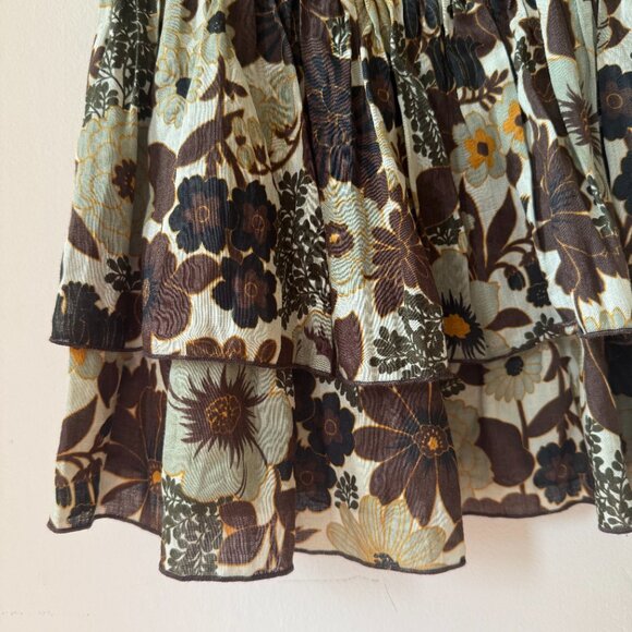 Sir. The Label Constantin Tiered Floral Mini Dress (US 8/M) NWT - Picture 4 of 4